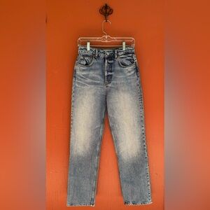 Reformation Cynthia High Rise Straight Jeans